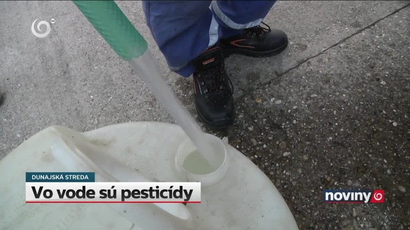Vo vode sú pesticídy