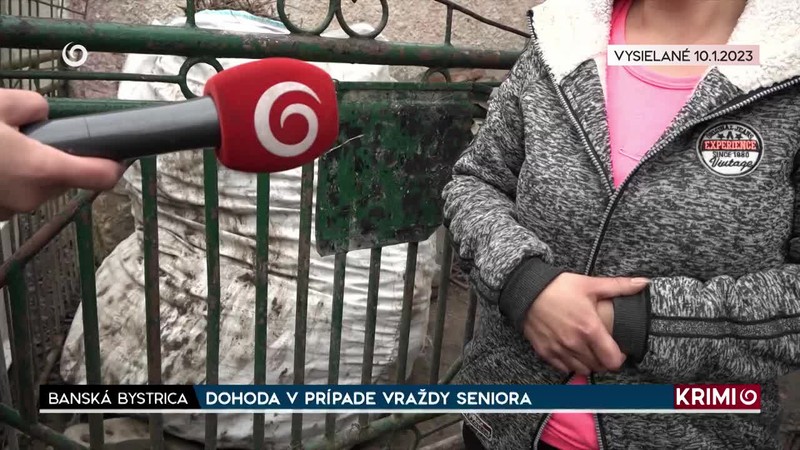 DOHODA V PRÍPADE VRAŽDY SENIORA