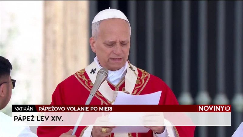 PÁPEŽOVO VOLANIE PO MIERI