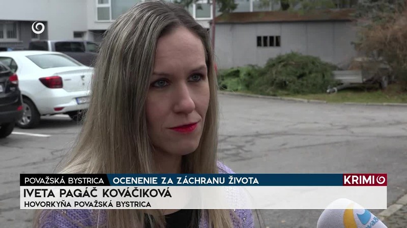 OCENENIE ZA ZÁCHRANU ŽIVOTA