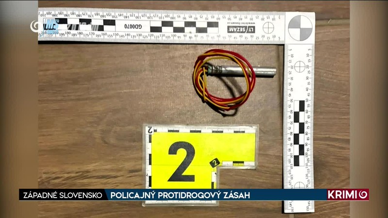 POLICAJNÝ PROTIDROGOVÝ ZÁSAH