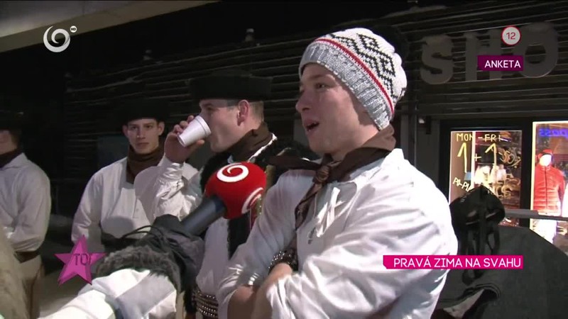 PRAVÁ ZIMA NA SVAHU