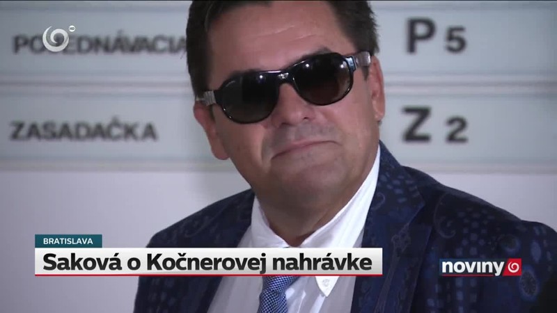 Saková o Kočnerovej nahrávke