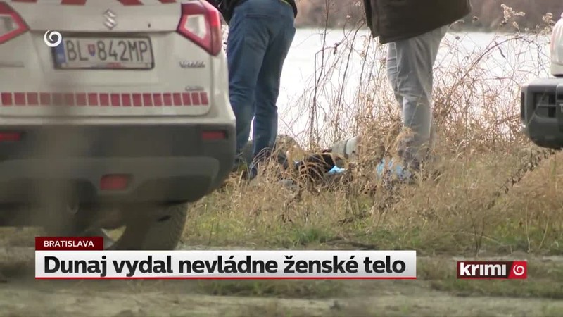 Dunaj vydal nevládne ženské telo