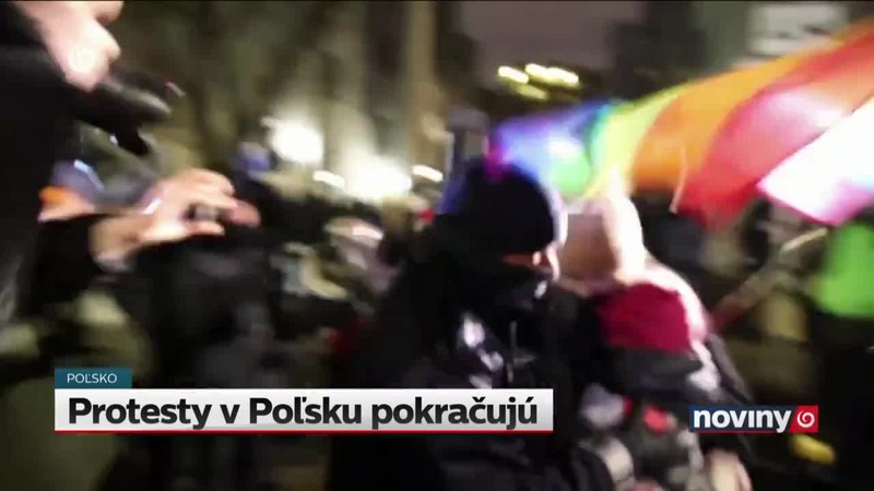 Protesty v Poľsku pokračujú
