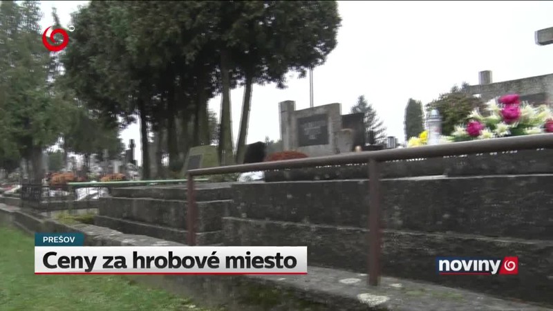 Ceny za hrobové miesto