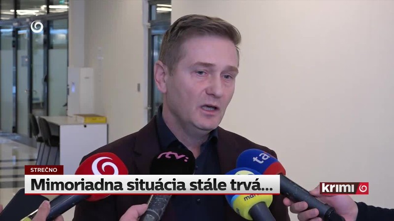 Mimoriadna situácia stále trvá...