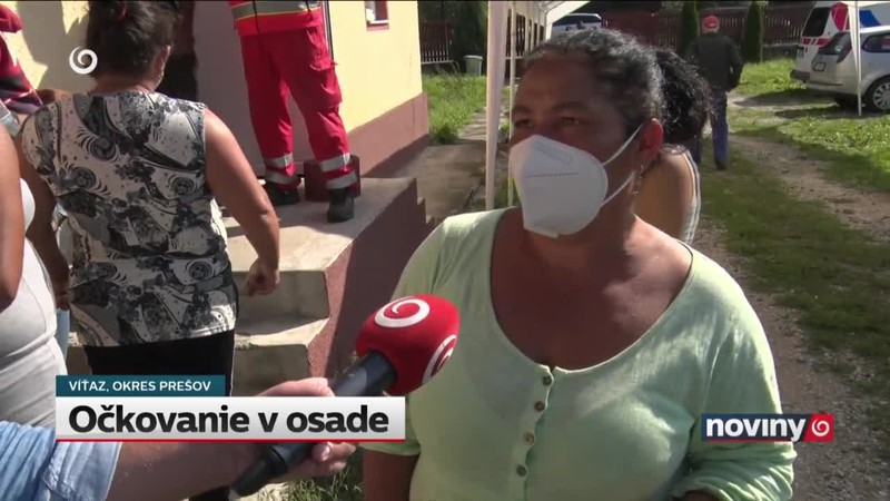 Očkovanie v osade