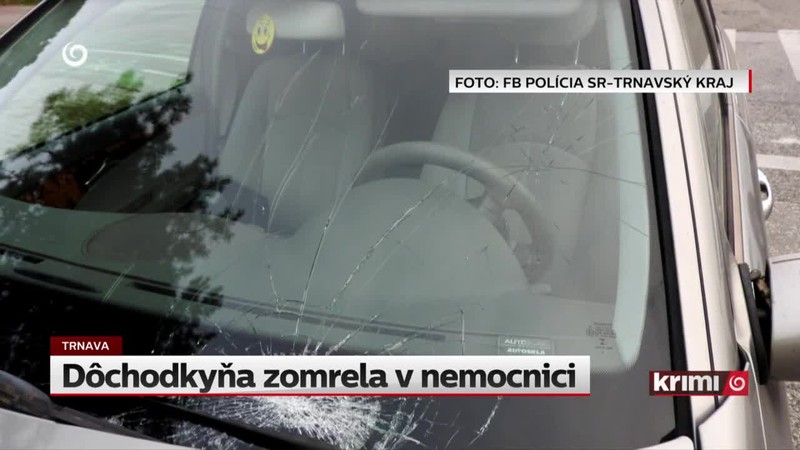 Dôchodkyňa zomrela v nemocnici