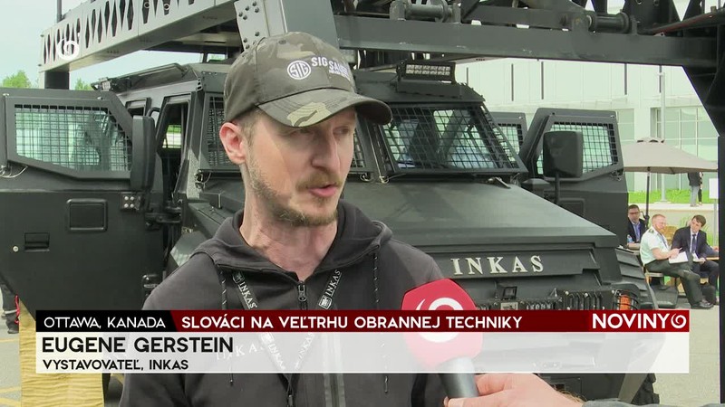SLOVÁCI NA VEĽTRHU OBRANNEJ TECHNIKY