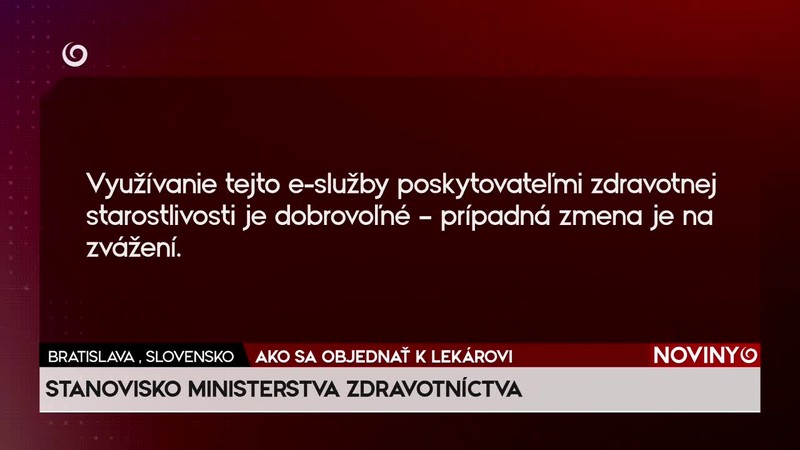 AKO SA OBJEDNAŤ K LEKÁROVI