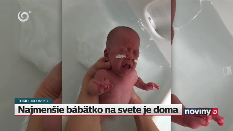Najmenšie bábätko na svete je doma