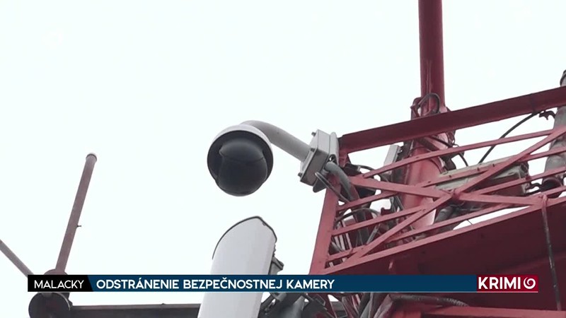 ODSTRÁNENIE BEZPEČNOSTNEJ KAMERY