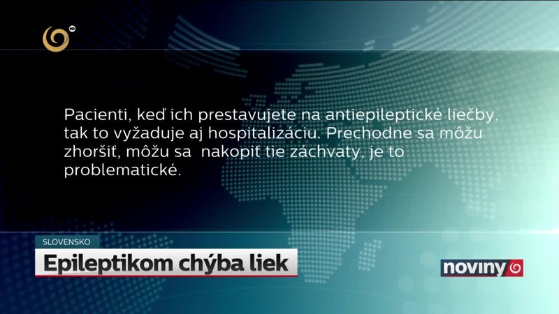 Epileptikom chýba liek