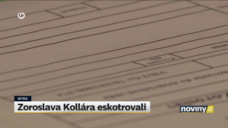 Zoroslava Kollára eskotrovali