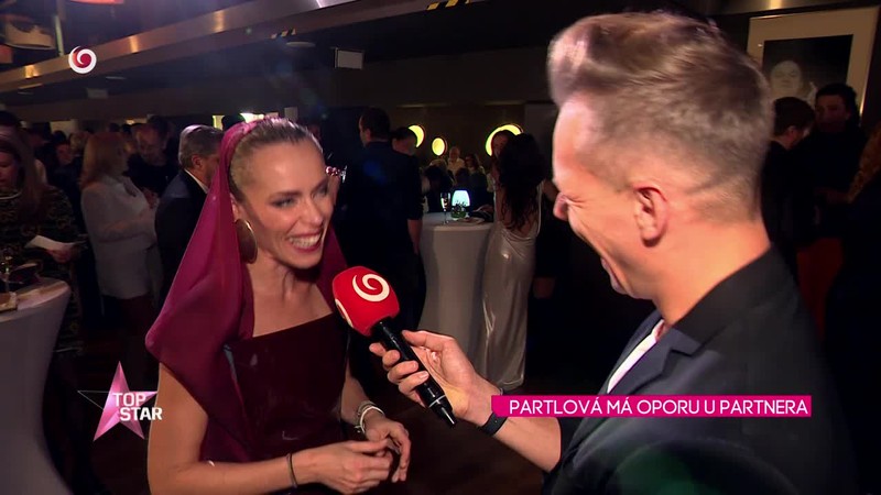Partlová má oporu u partnera