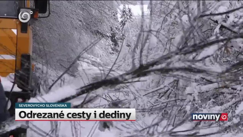 Odrezané cesty i dediny