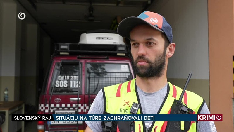SITUÁCIU NA TÚRE ZACHRAŇOVALI DETI