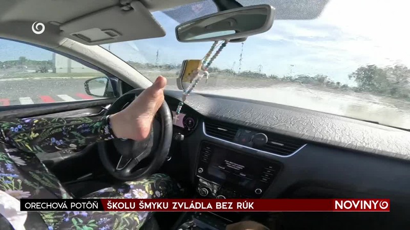 ŠKOLU ŠMYKU ZVLÁDLA BEZ RÚK