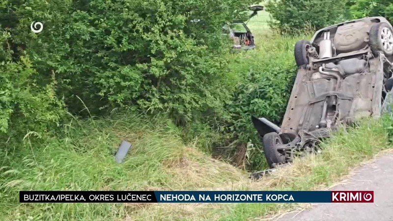 NEHODA NA HORIZONTE KOPCA