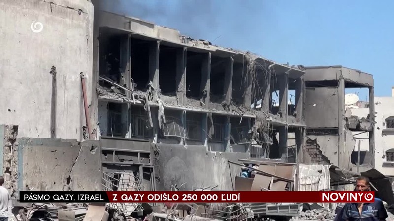 Z GAZY ODIŠLO 250 000 ĽUDÍ