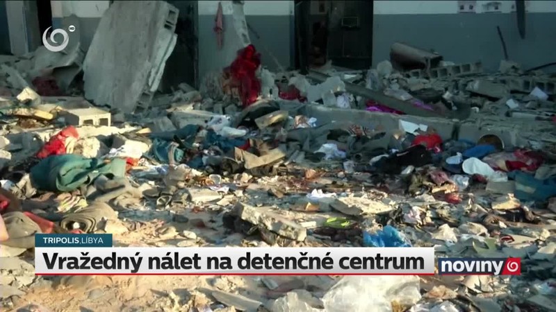 Vražedný nálet na detenčné centrum