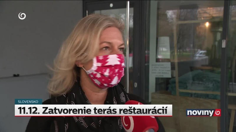 11.12. Zatvorenie terás reštaurácií