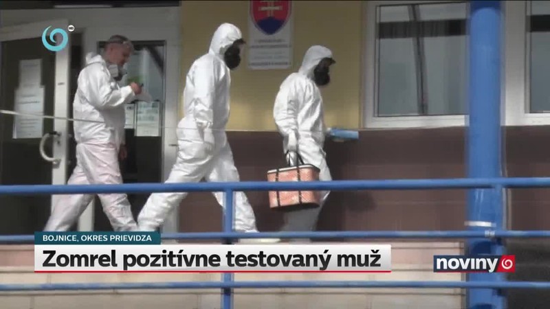 Zomrel pozitívne testovaný muž