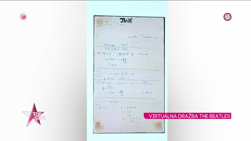 VIRTUÁLNA DRAŽBA THE BEATLES