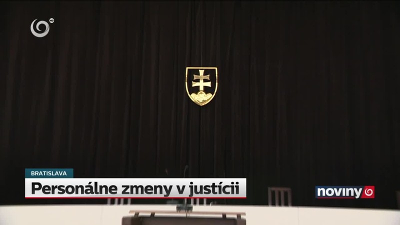 Personálne zmeny v justícii