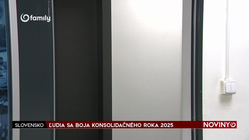 ĽUDIA SA BOJA KONSOLIDAČNÉHO ROKA 2025