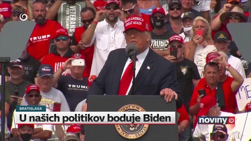 U našich politikov boduje Biden
