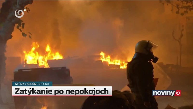 Zatýkanie po nepokojoch