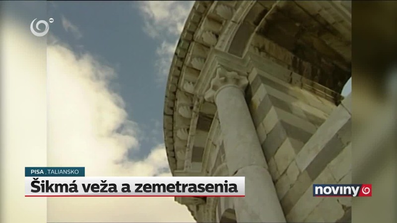 Šikmá veža a zemetrasenia