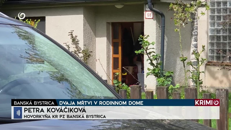 DVAJA MŔTVI V RODINNOM DOME