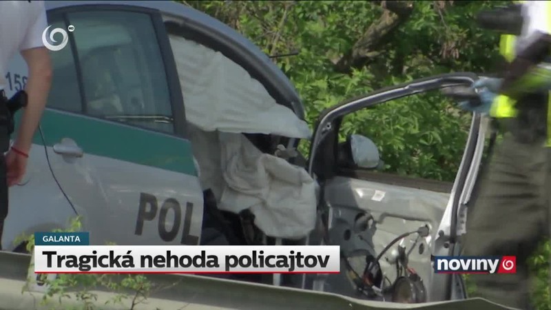 Tragická nehoda policajtov
