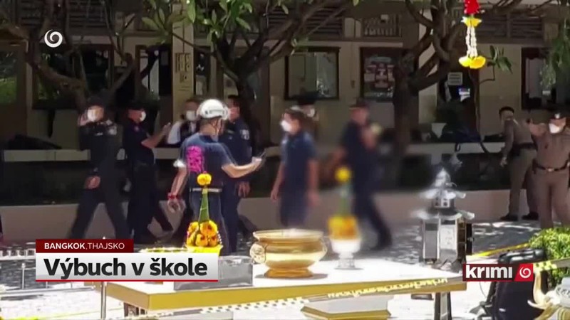 Výbuch v škole