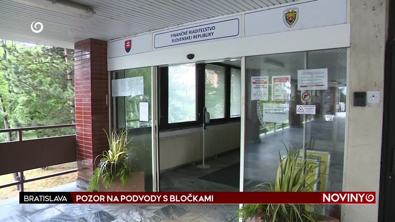 POZOR NA PODVODY S BLOČKAMI