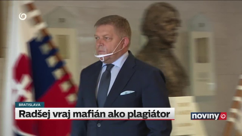 Radšej vraj mafián ako plagiátor