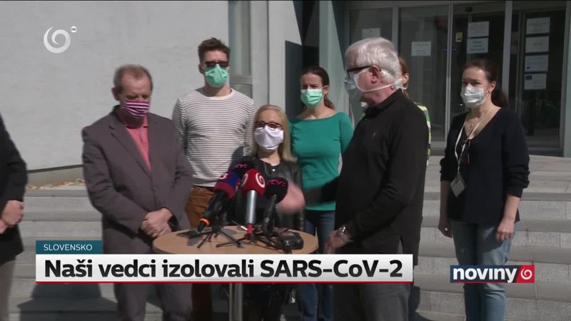 Naši vedci izolovali SARS-CoV-2