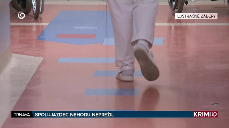 SPOLUJAZDEC NEHODU NEPREŽIL