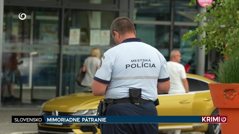 MIMORIADNE PÁTRANIE