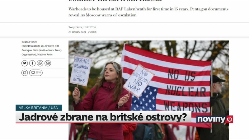 Jadrové zbrane na britské ostrovy?