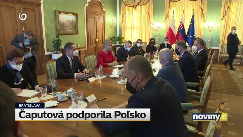 Čaputová podporila Poľsko