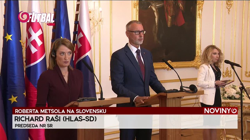 ROBERTA METSOLA NA SLOVENSKU
