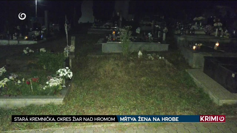 MŔTVA ŽENA NA HROBE