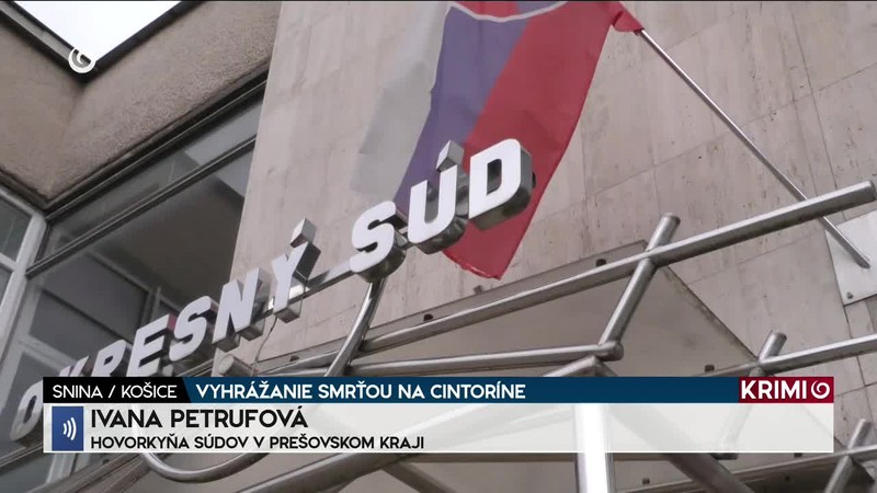 VYHRÁŽANIE SMRŤOU NA CINTORÍNE