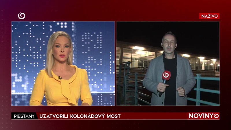 UZATVORILI KOLONÁDOVÝ MOST