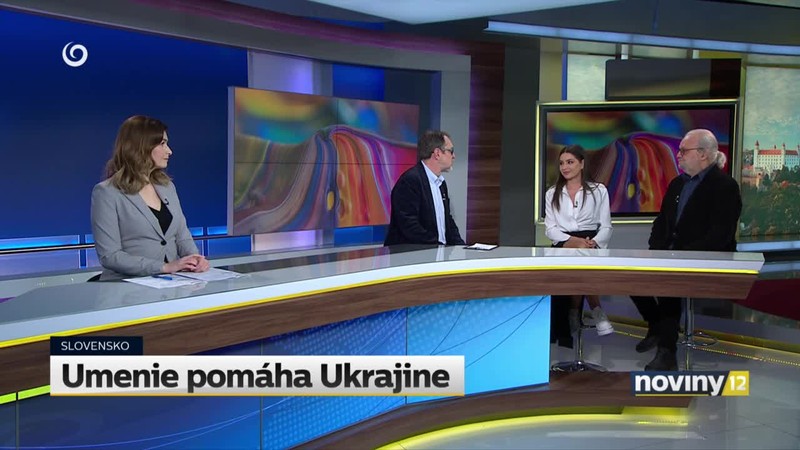 Umenie pomáha Ukrajine