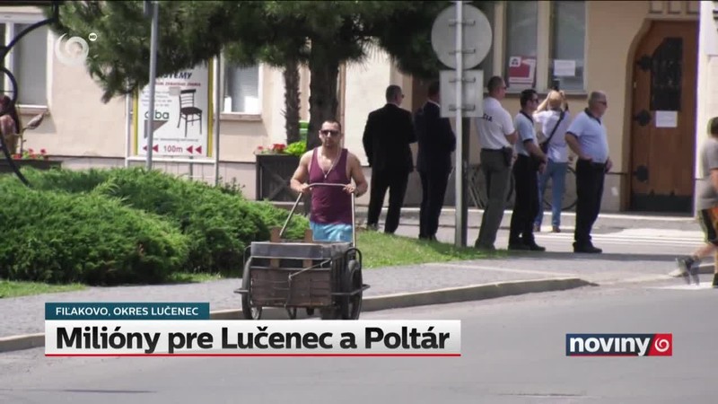 Milióny pre Lučenec a Poltár